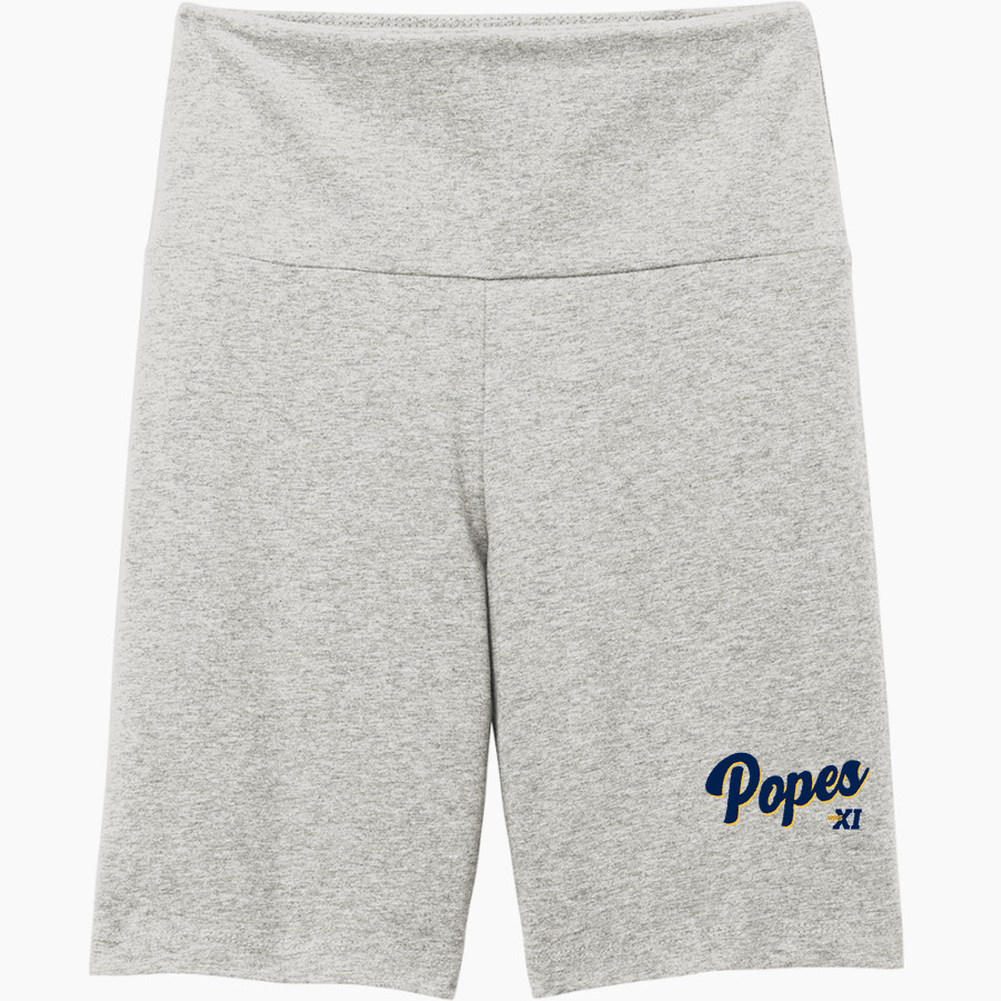 Pius XI Catholic High School Official Online Store <span class="pdp-name-mascot">Pius XI Popes</span> District Women's High-Waist Bike Short