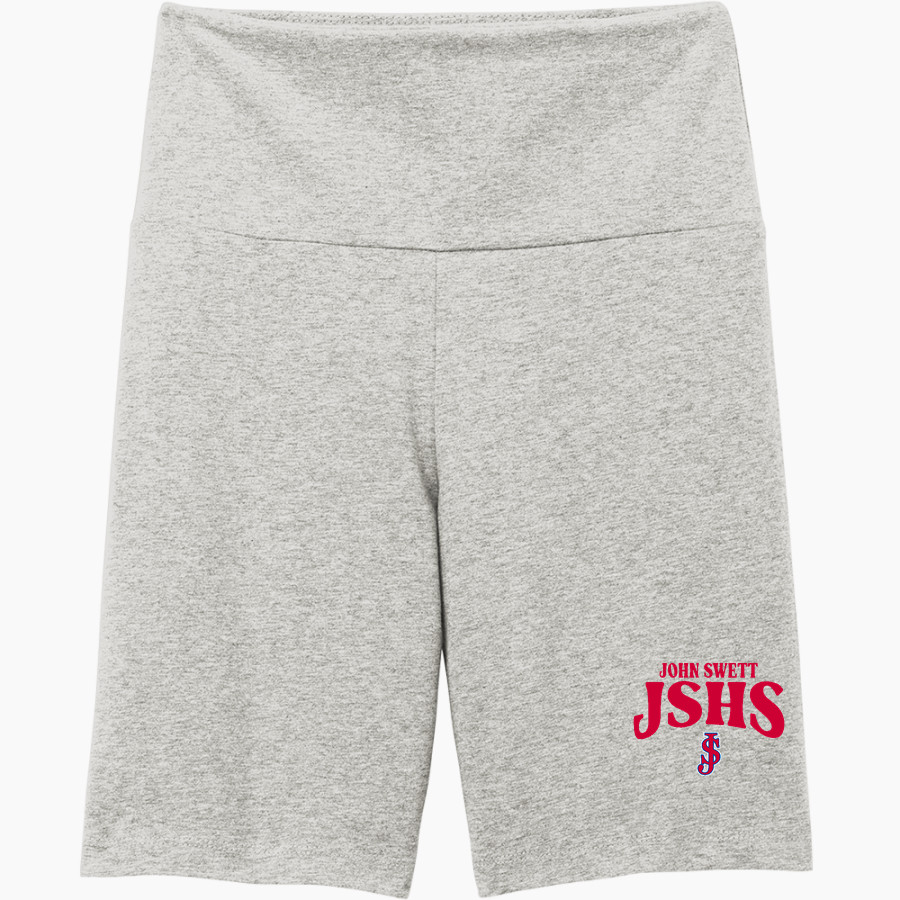 John Swett High School Online Apparel Store District Women's High-Waist Bike Short