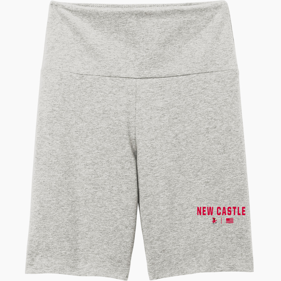 New Castle Cardinals <span class="pdp-name-mascot">New Castle Elementary School Cardinals</span> District Women's High-Waist Bike Short