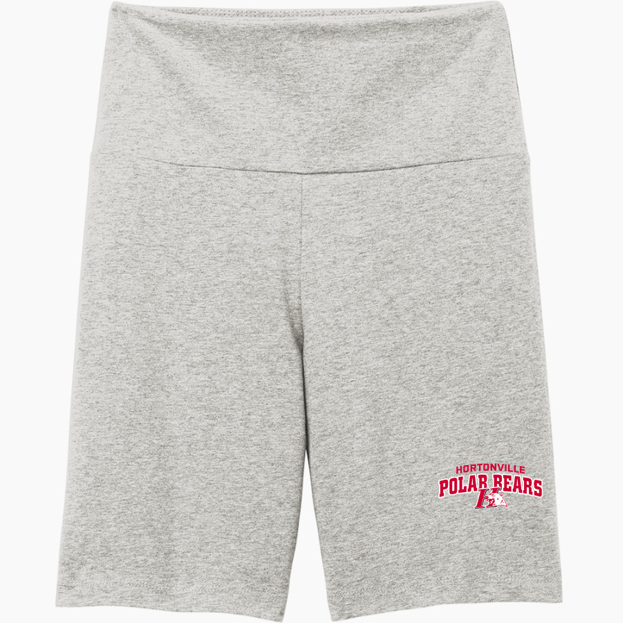HORTONVILLE HIGH SCHOOL POLAR BEARS <span class="pdp-name-mascot">HORTONVILLE POLAR BEARS</span> District Women's High-Waist Bike Short