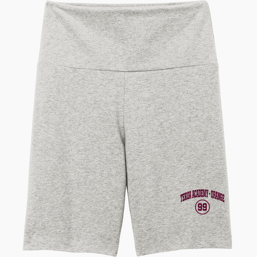 Tekoa Academy - Orange Knights <span class="pdp-name-mascot">Tekoa Academy - Orange Knights</span> District Women's High-Waist Bike Short