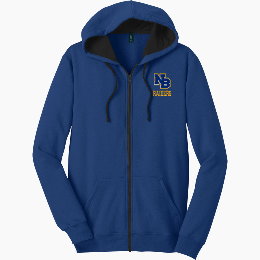 North Brunswick Raiders <span class="pdp-name-mascot">North Brunswick Raiders</span> District Men's The Concert Fleece Full-Zip Hoodie