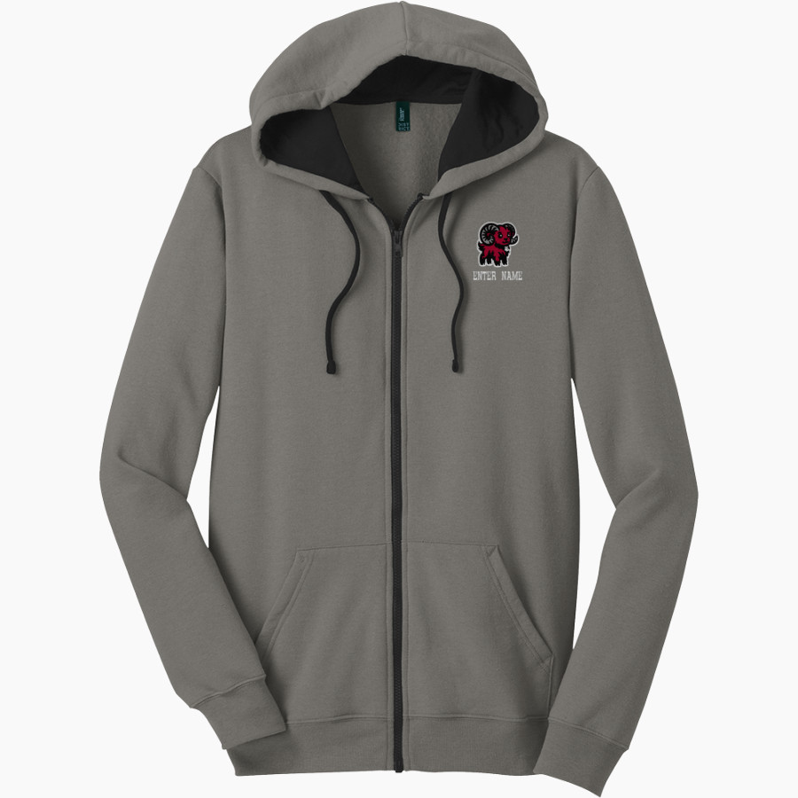 Jamesville DeWitt Red Rams <span class="pdp-name-mascot">Jamesville DeWitt Red Rams or JD Red Rams</span> District Men's The Concert Fleece Full-Zip Hoodie