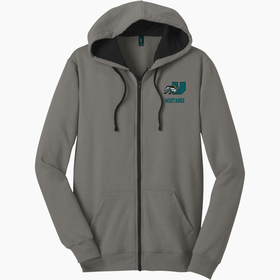 University Prep Mustangs District Men's The Concert Fleece Full-Zip Hoodie