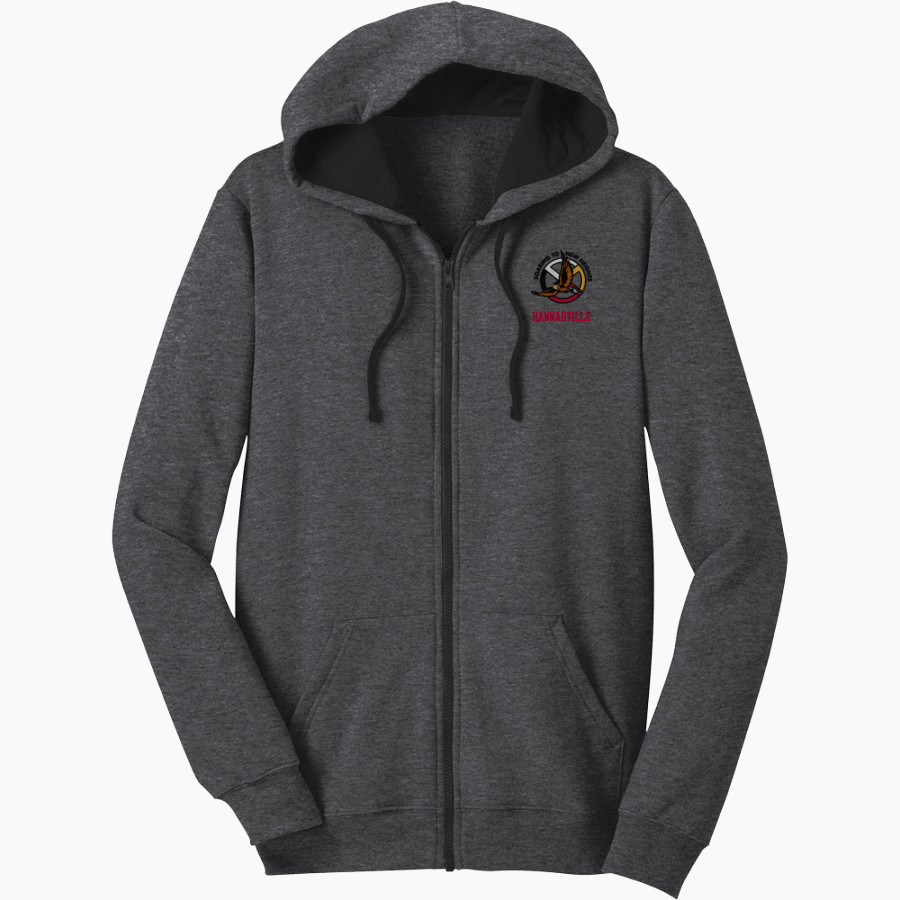 Hannahville Soaring Eagles <span class="pdp-name-mascot">Hannahville Indian School Eagles</span> District Men's The Concert Fleece Full-Zip Hoodie