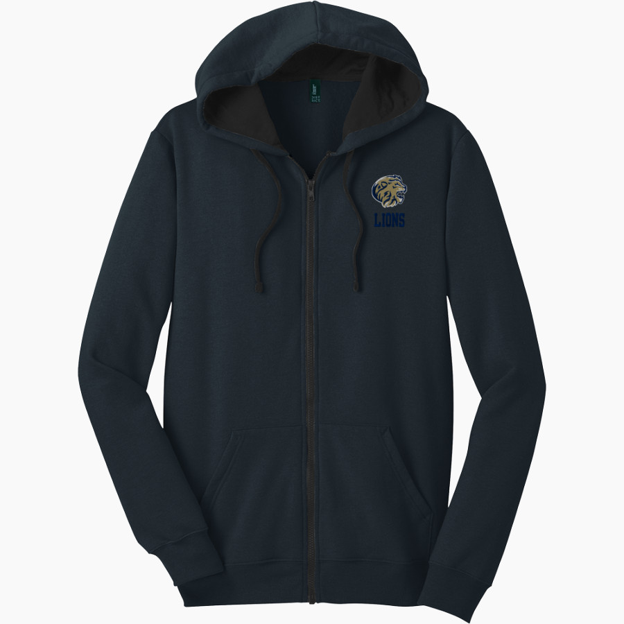 GRACE PREP ACADEMY LIONS <span class="pdp-name-mascot">GRACE LIONS</span> District Men's The Concert Fleece Full-Zip Hoodie