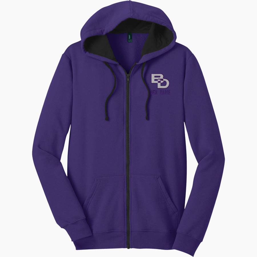 Ben Davis Giants District Men's The Concert Fleece Full-Zip Hoodie