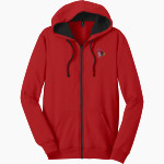 Eleva-Strum Cardinals <span class="pdp-name-mascot">Eleva-Strum Cardinals</span> District Men's The Concert Fleece Full-Zip Hoodie Front Thumbnail