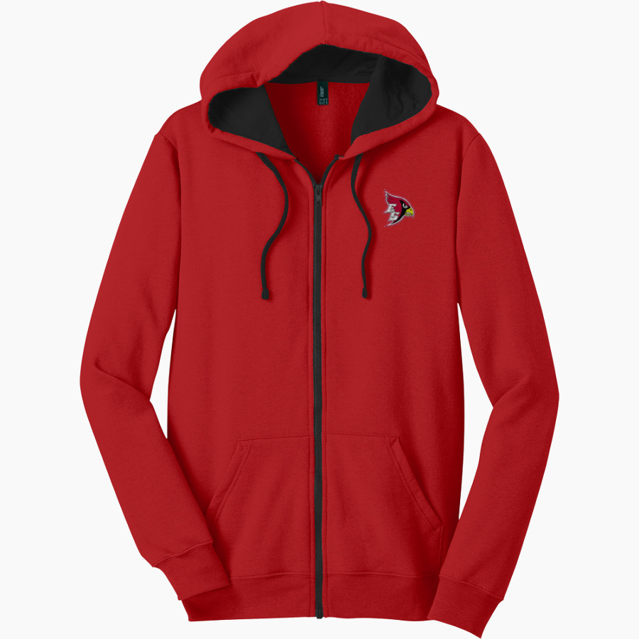 Eleva-Strum Cardinals <span class="pdp-name-mascot">Eleva-Strum Cardinals</span> District Men's The Concert Fleece Full-Zip Hoodie