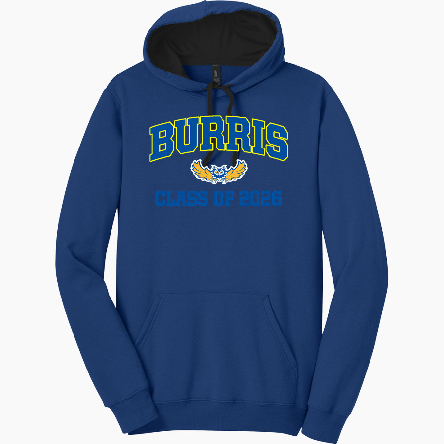 Burris Owls District Men's The Concert Fleece Hoodie