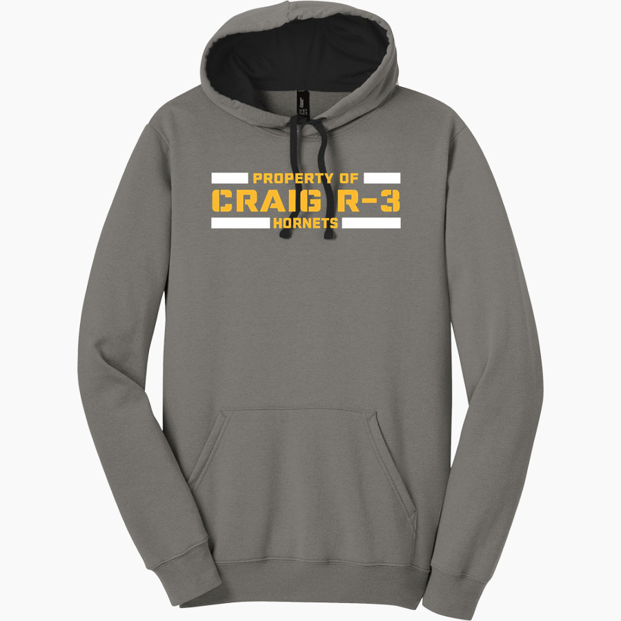Craig R-3 Hornets <span class="pdp-name-mascot">Craig R-3 Hornets</span> District Men's The Concert Fleece Hoodie
