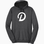 Delta College Pioneers District Men's The Concert Fleece Hoodie Front Thumbnail