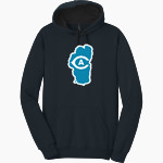 Aggie Sideline Store UC Davis District Men's The Concert Fleece Hoodie Front Thumbnail