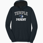 TEMPLE CHRISTIAN SCHOOL LIONS District Men's The Concert Fleece Hoodie Front Thumbnail