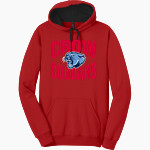 CROW HIGH SCHOOL Cougars Online Store District Men's The Concert Fleece Hoodie Front Thumbnail