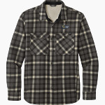 Wingate University Bulldogs Eddie Bauer Woodland Shirt Jacket Front Thumbnail