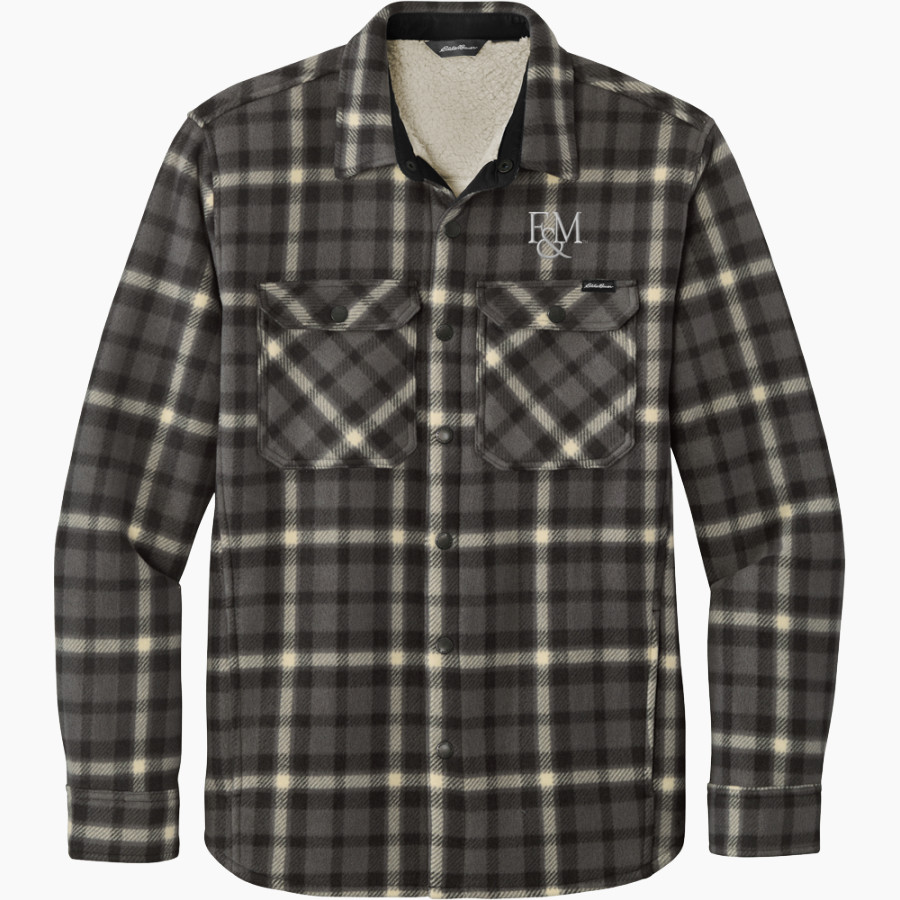 Franklin & Marshall Diplomats <span class="pdp-name-mascot">Franklin & Marshall Diplomats</span> Eddie Bauer Woodland Shirt Jacket