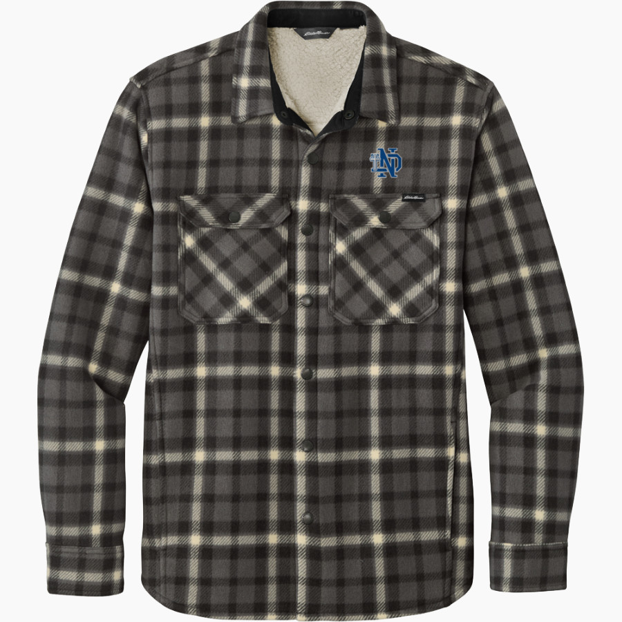 Notre Dame Bulldogs <span class="pdp-name-mascot">Notre Dame Bulldogs</span> Eddie Bauer Woodland Shirt Jacket