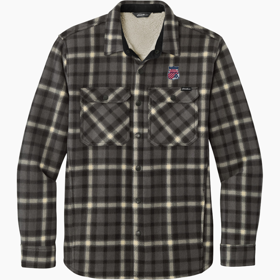 National Wrestling Coaches Association <span class="pdp-name-mascot">NWCA</span> Eddie Bauer Woodland Shirt Jacket