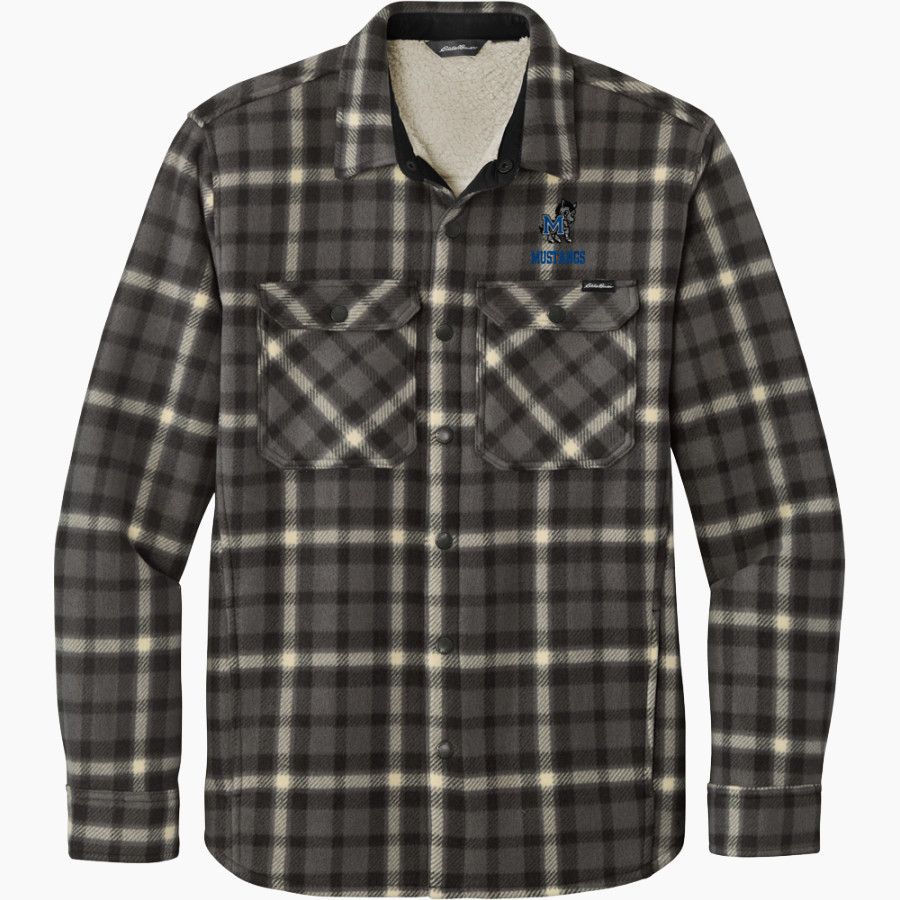MacArthur Elementary Mustangs Eddie Bauer Woodland Shirt Jacket