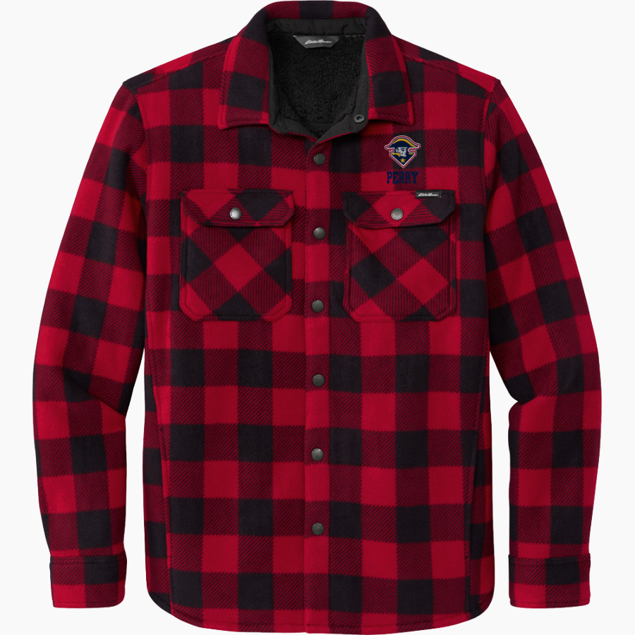 PERRY HIGH SCHOOL COMMODORES <span class="pdp-name-mascot">PERRY COMMODORES</span> Eddie Bauer Woodland Shirt Jacket