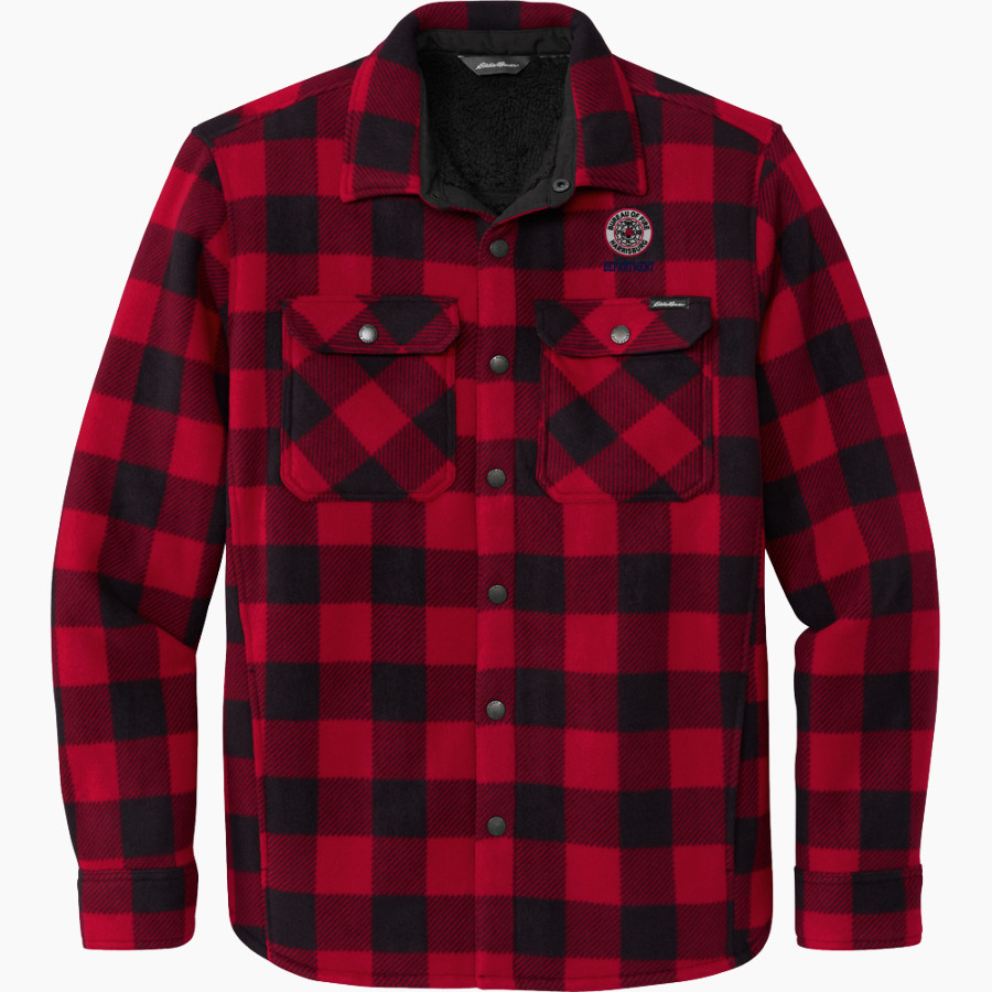 Bureau Of Fire Harrisburg Department <span class="pdp-name-mascot">Bureau Of Fire Harrisburg Department</span> Eddie Bauer Woodland Shirt Jacket