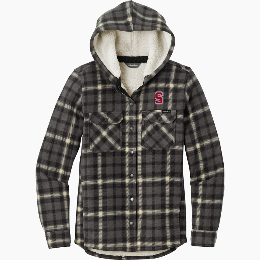 Stonybrook Red Storm <span class="pdp-name-mascot">Stonybrook Middle and Intermediate School Red Storm</span> Eddie Bauer Women's Woodland Shirt Jacket