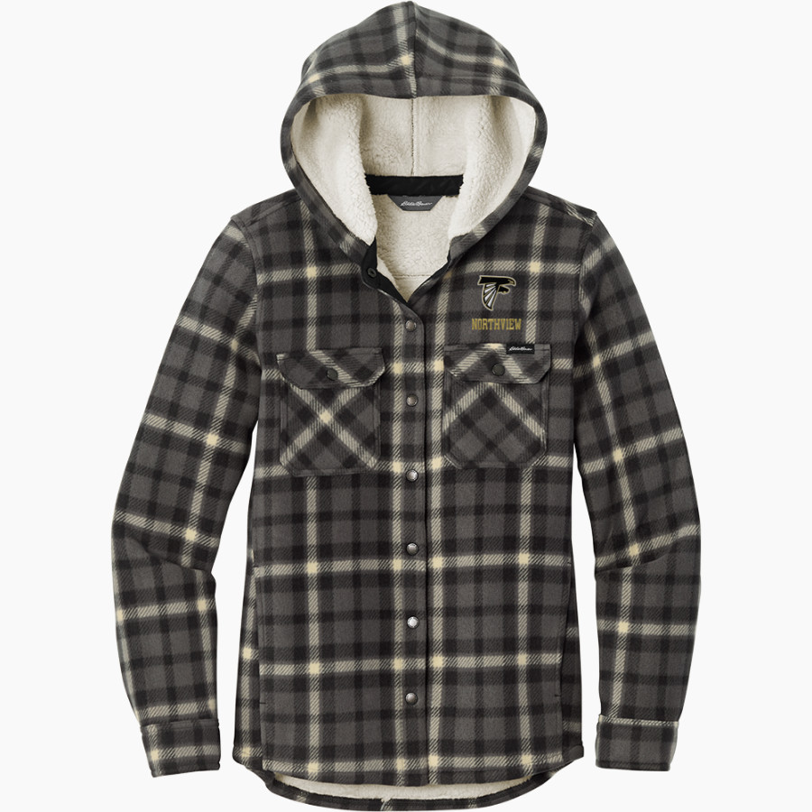 Northview Falcons <span class="pdp-name-mascot">Northview Middle School Falcons</span> Eddie Bauer Women's Woodland Shirt Jacket
