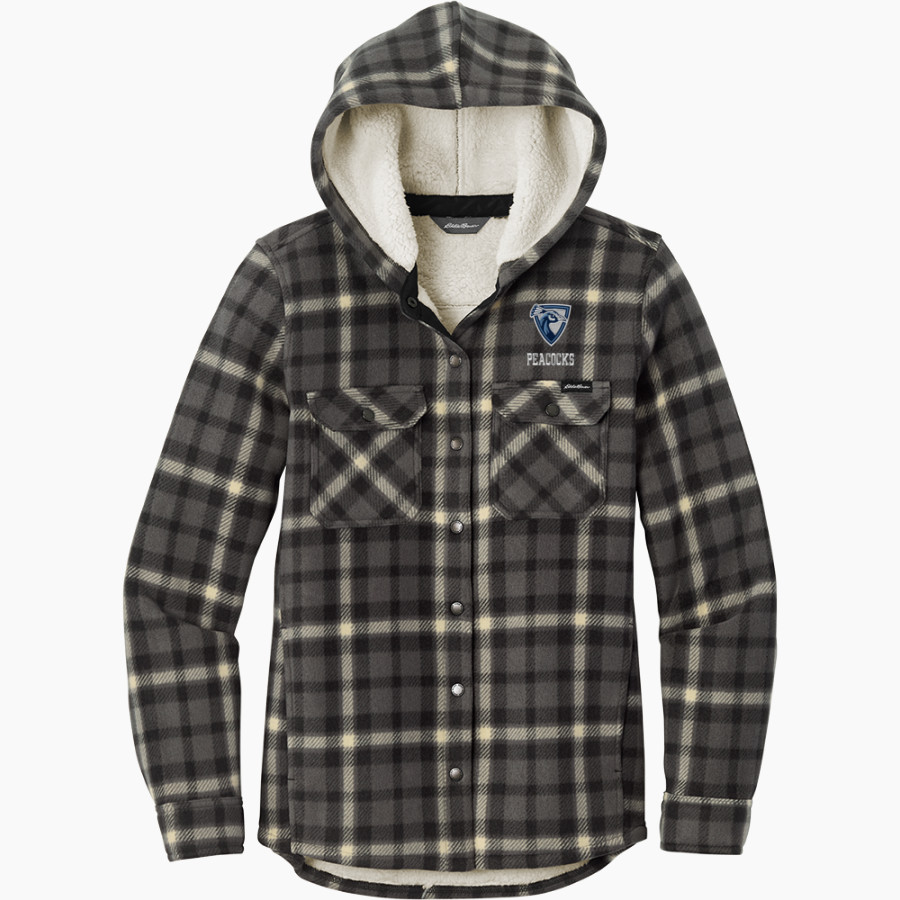 Upper Iowa University Peacocks <span class="pdp-name-mascot">UIU Peacocks</span> Eddie Bauer Women's Woodland Shirt Jacket