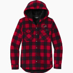 Benedictine University Mesa Redhawks <span class="pdp-name-mascot">Benedictine University Redhawks</span> Eddie Bauer Women's Woodland Shirt Jacket Front Thumbnail