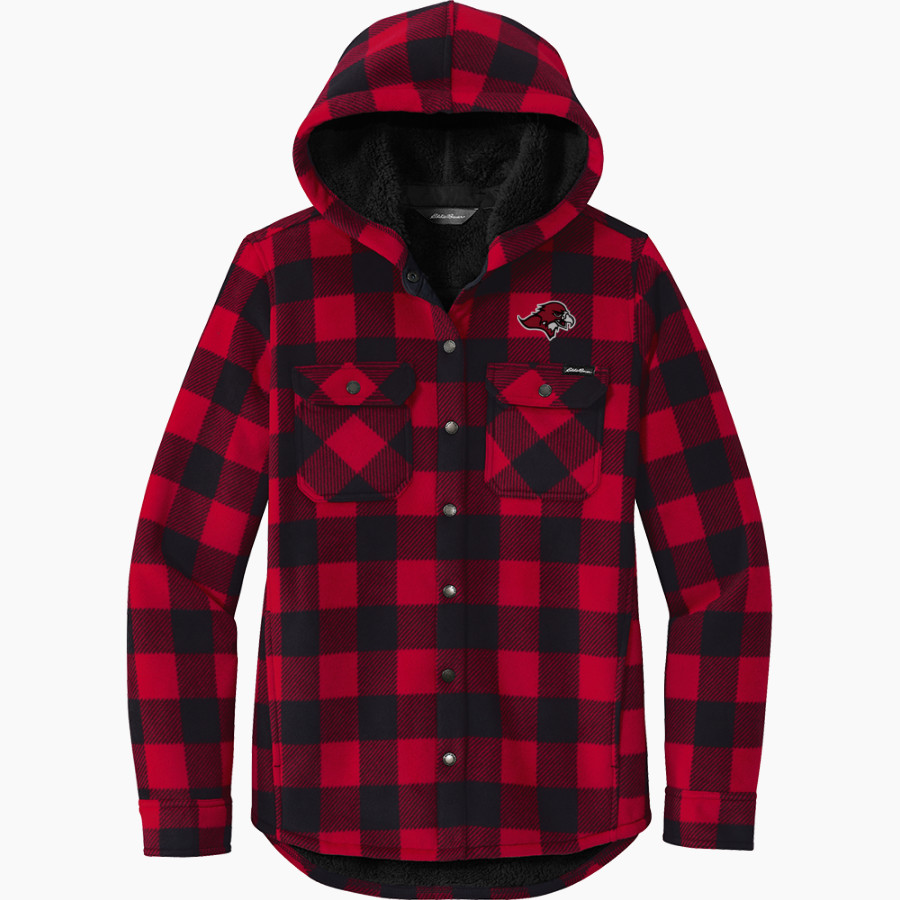 Benedictine University Mesa Redhawks <span class="pdp-name-mascot">Benedictine University Redhawks</span> Eddie Bauer Women's Woodland Shirt Jacket