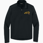 Au Gres-Sims HIGH SCHOOL WOLVERINES <span class="pdp-name-mascot">AU GRES - SIMS WOLVERINES</span> Eddie Bauer Men's Smooth Mid Layer Fleece 1/2-Zip Front Thumbnail