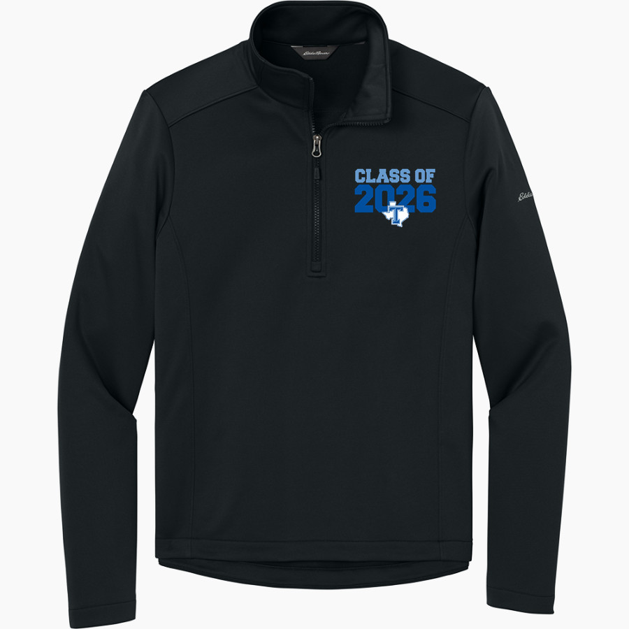 TAHOKA HIGH SCHOOL BULLDOGS <span class="pdp-name-mascot">TAHOKA BULLDOGS</span> Eddie Bauer Men's Smooth Mid Layer Fleece 1/2-Zip