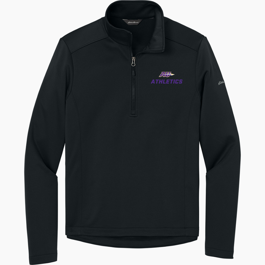 Alfred University Saxons <span class="pdp-name-mascot">Alfred University Saxons</span> Eddie Bauer Men's Smooth Mid Layer Fleece 1/2-Zip
