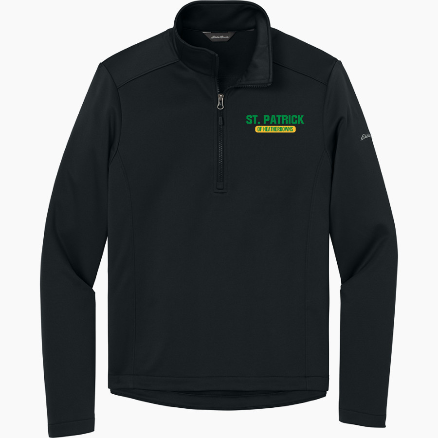 St. Patrick of Heatherdowns Irish <span class="pdp-name-mascot">St. Patrick of Heatherdowns Irish</span> Eddie Bauer Men's Smooth Mid Layer Fleece 1/2-Zip