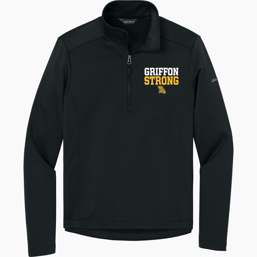 MWSU Griffons <span class="pdp-name-mascot">MWSU Griffons</span> Eddie Bauer Men's Smooth Mid Layer Fleece 1/2-Zip