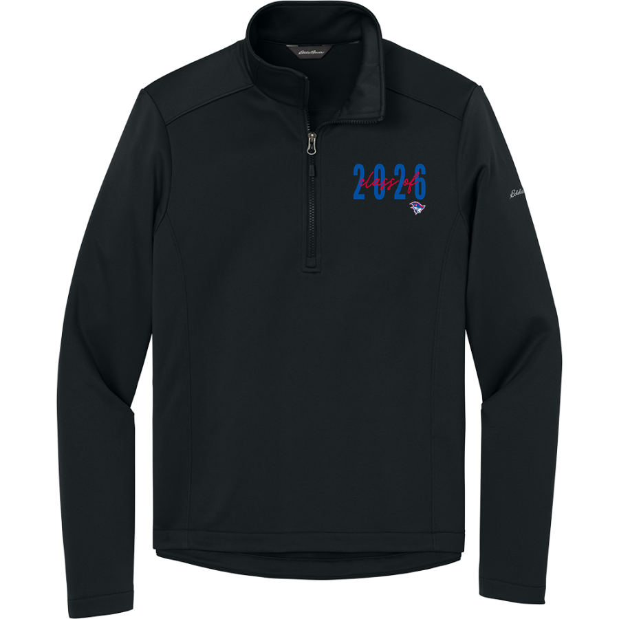 Clarkson-Leigh Patriots <span class="pdp-name-mascot">Clarkson-Leigh Patriots</span> Eddie Bauer Men's Smooth Mid Layer Fleece 1/2-Zip