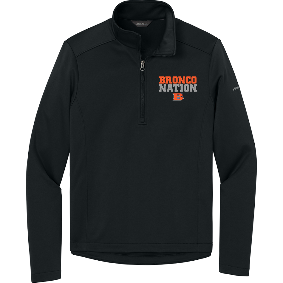 LOUIS D BRANDEIS HIGH SCHOOL BRONCOS <span class="pdp-name-mascot">LOUIS D BRANDEIS BRONCOS</span> Eddie Bauer Men's Smooth Mid Layer Fleece 1/2-Zip