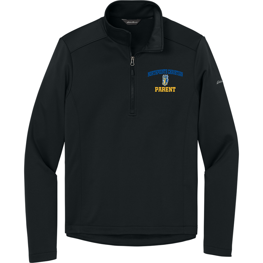 NorthPointe Christian Mustangs <span class="pdp-name-mascot">NorthPointe Christian Schools Mustangs</span> Eddie Bauer Men's Smooth Mid Layer Fleece 1/2-Zip