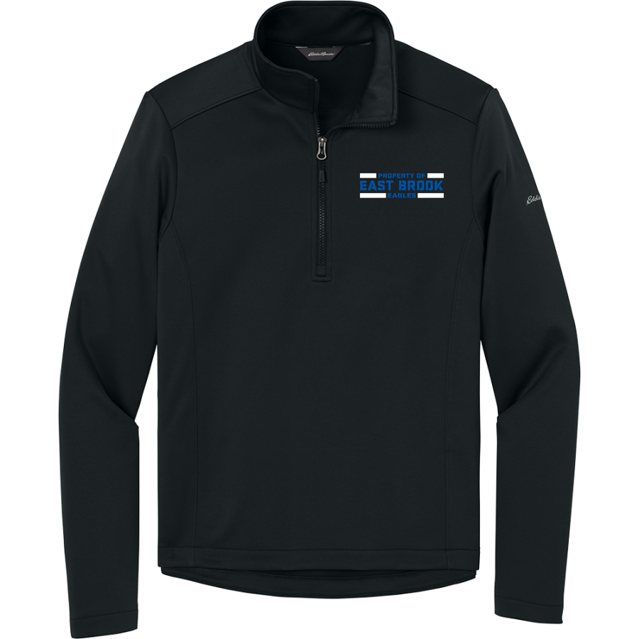 East Brook Eagles <span class="pdp-name-mascot">East Brook Eagles</span> Eddie Bauer Men's Smooth Mid Layer Fleece 1/2-Zip