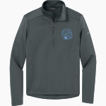 ALL SAINTS CATHOLIC HIGH SCHOOL COUGARS Eddie Bauer Men's Smooth Mid Layer Fleece 1/2-Zip Front Thumbnail