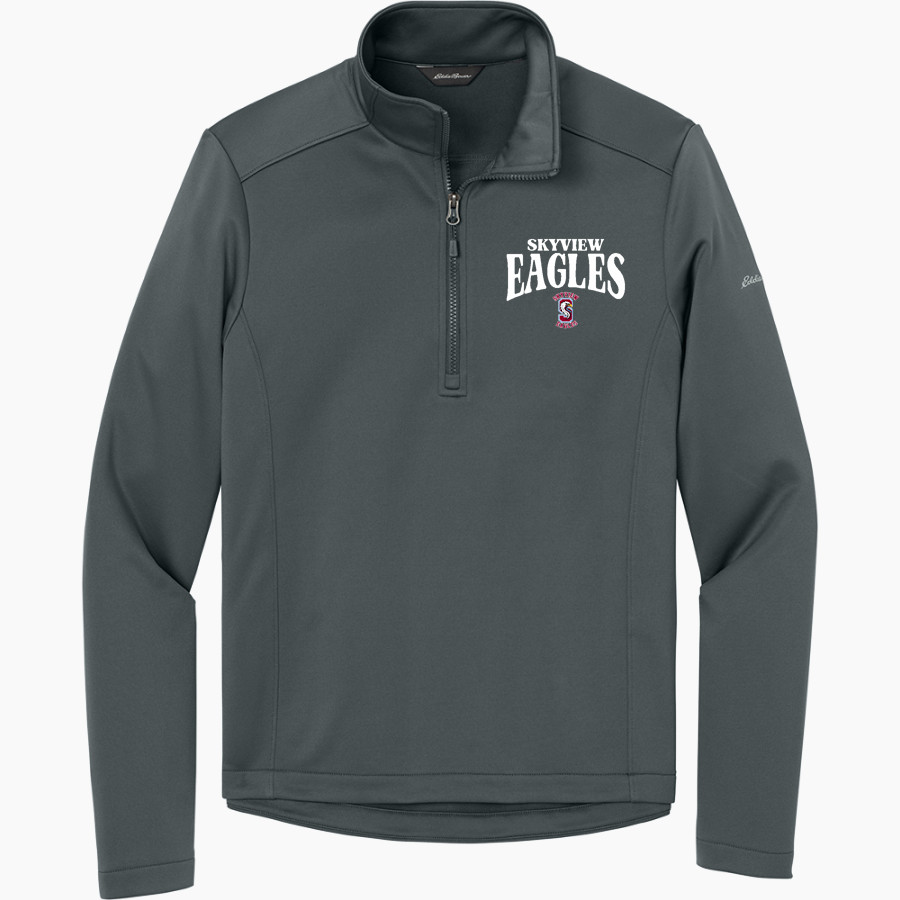 Skyview Eagles <span class="pdp-name-mascot">Skyview Middle Eagles</span> Eddie Bauer Men's Smooth Mid Layer Fleece 1/2-Zip