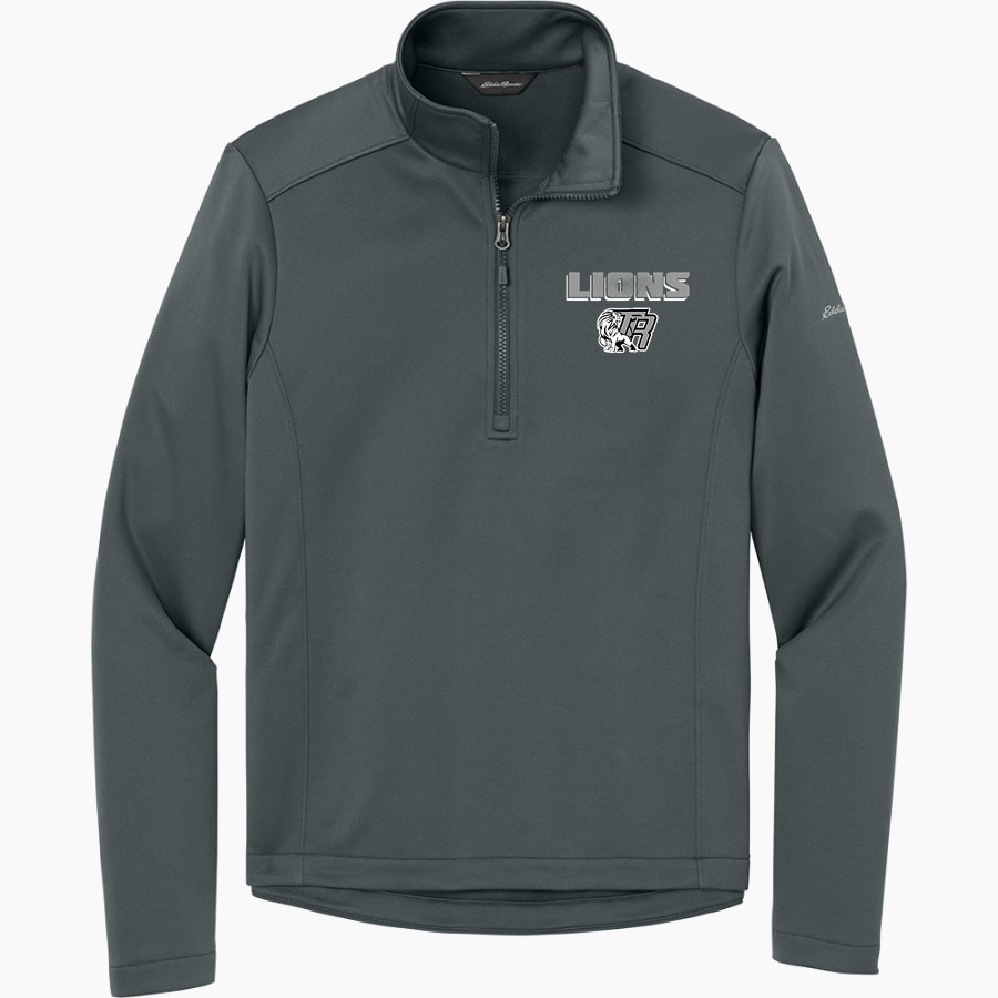 Dr. Thomas Randle Lions <span class="pdp-name-mascot">Thomas Randle HS Lions</span> Eddie Bauer Men's Smooth Mid Layer Fleece 1/2-Zip