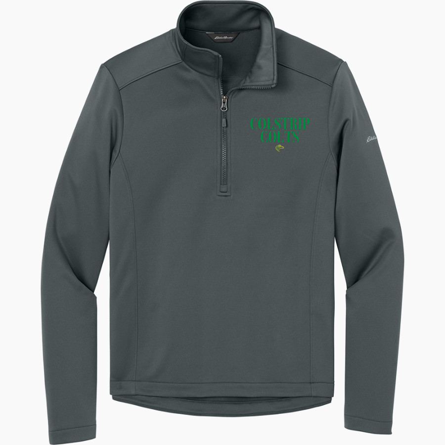 COLSTRIP HIGH SCHOOL COLTS <span class="pdp-name-mascot">COLSTRIP COLTS/FILLIES</span> Eddie Bauer Men's Smooth Mid Layer Fleece 1/2-Zip