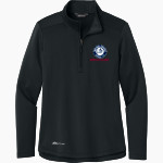 Boricua College Eddie Bauer Women's Smooth Mid Layer Fleece 1/2-Zip Front Thumbnail