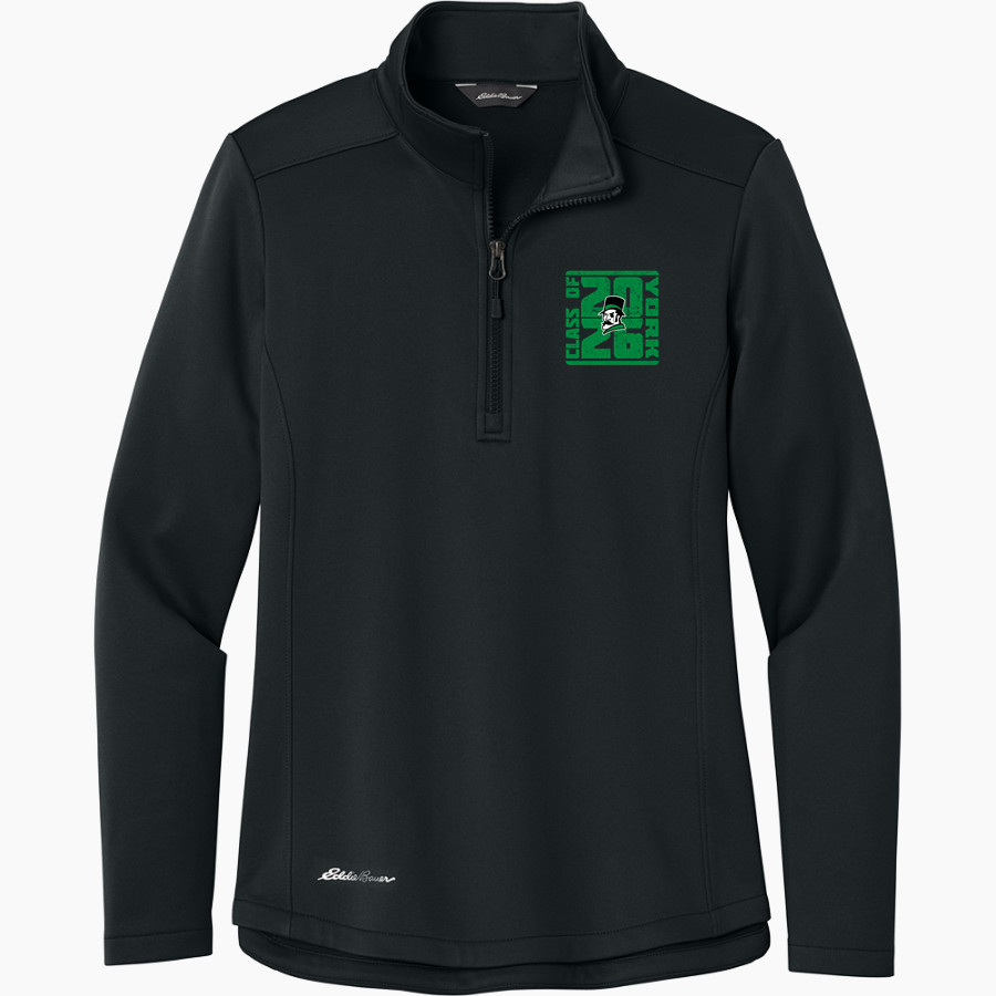 YORK HIGH SCHOOL DUKES <span class="pdp-name-mascot">YORK DUKES</span> Eddie Bauer Women's Smooth Mid Layer Fleece 1/2-Zip