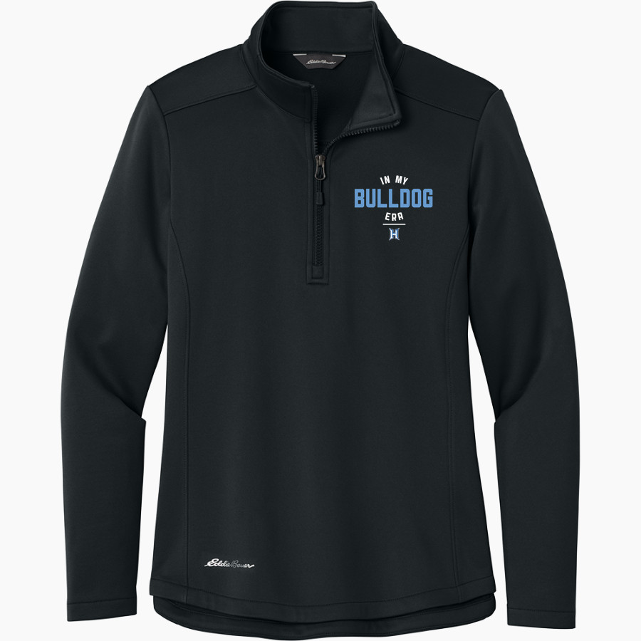 HAMPTON HIGH SCHOOL BULLDOGS <span class="pdp-name-mascot">HAMPTON BULLDOGS</span> Eddie Bauer Women's Smooth Mid Layer Fleece 1/2-Zip
