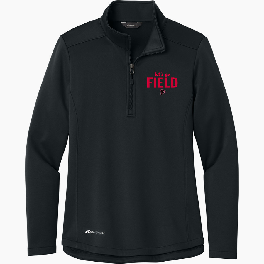 FIELD HIGH SCHOOL FALCONS <span class="pdp-name-mascot">FIELD FALCONS</span> Eddie Bauer Women's Smooth Mid Layer Fleece 1/2-Zip