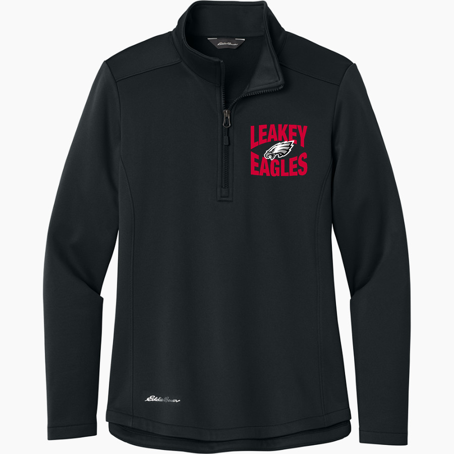 LEAKEY HIGH SCHOOL EAGLES <span class="pdp-name-mascot">LEAKEY EAGLES</span> Eddie Bauer Women's Smooth Mid Layer Fleece 1/2-Zip