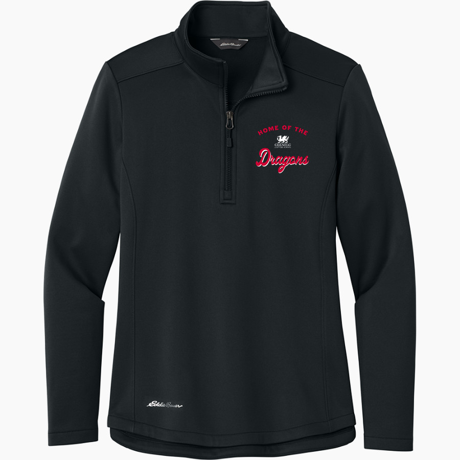 GLENELG COUNTRY SCHOOL DRAGONS <span class="pdp-name-mascot">GLENELG COUNTRY DRAGONS</span> Eddie Bauer Women's Smooth Mid Layer Fleece 1/2-Zip